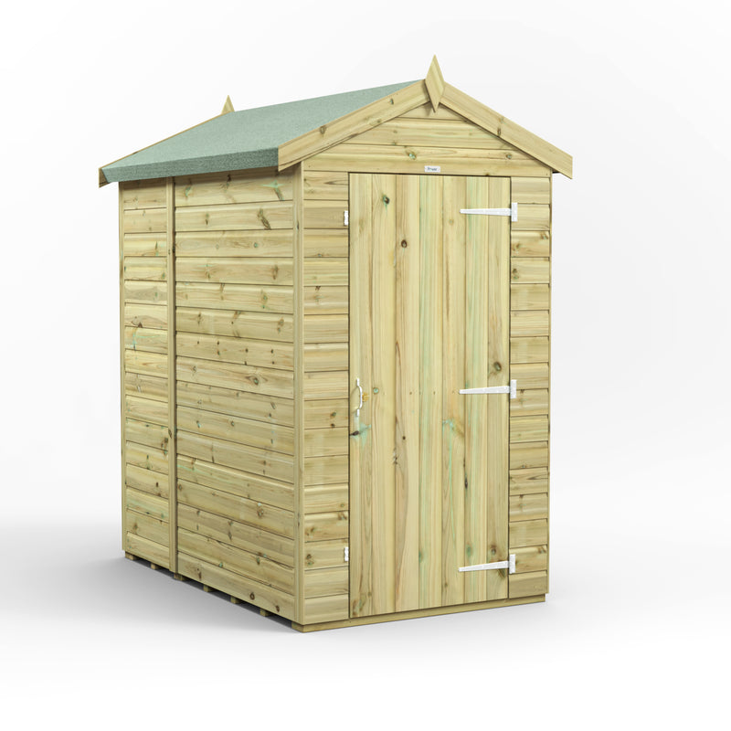 Fast Delivery Power Premium Windowless Shiplap Apex Shed