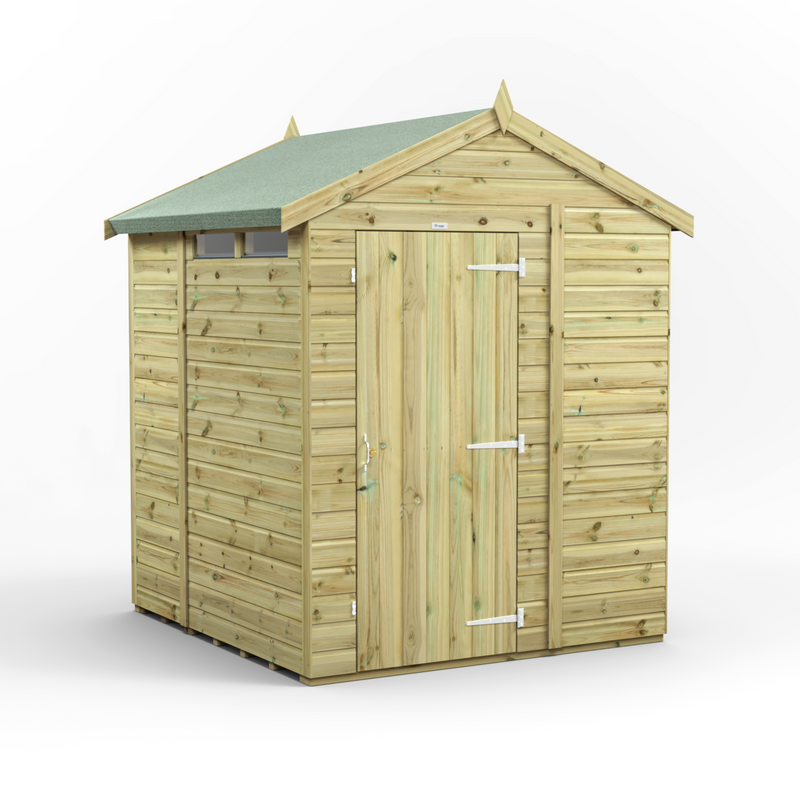 Fast Delivery Purewell Power Premium Security Shiplap Apex Shed