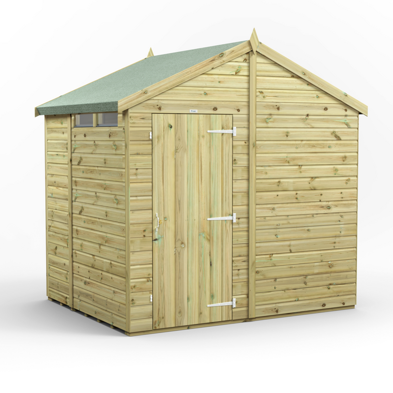 Fast Delivery Purewell Power Premium Security Shiplap Apex Shed