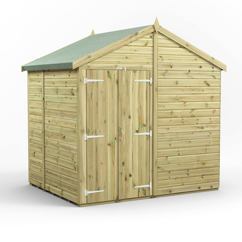 Extras | Double Door Option | Fast Delivery Power Premium Windowless Shiplap Apex Shed