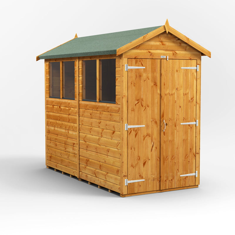 Extras | Double Door Option | Fast Delivery Power Premium Shiplap Apex Shed