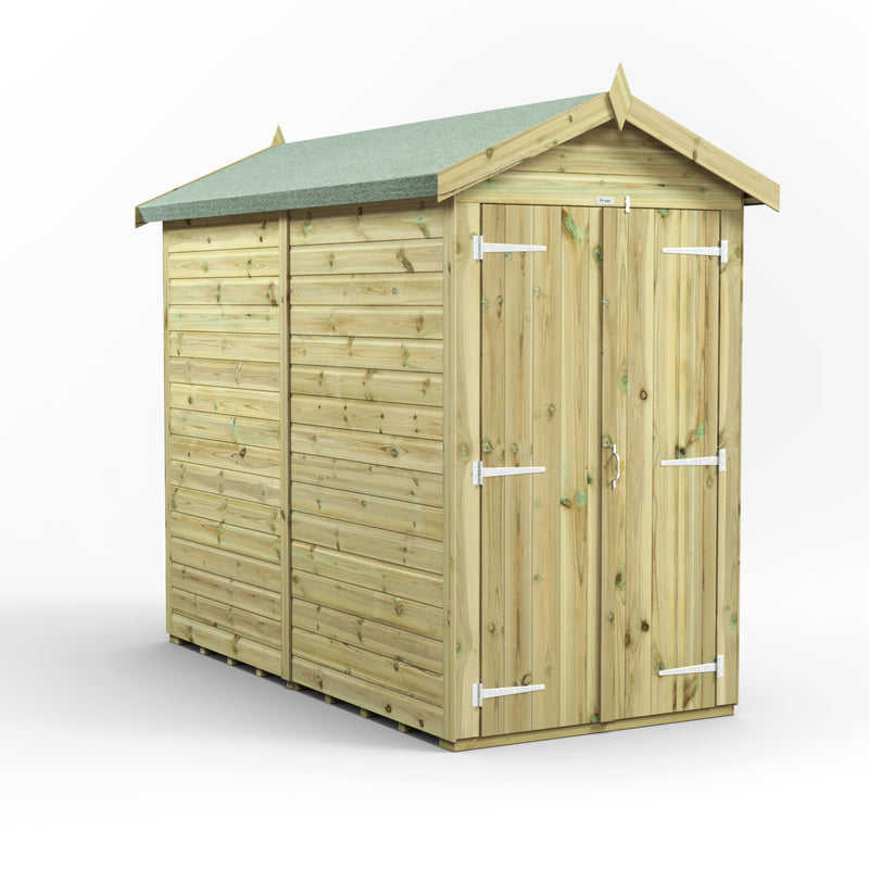 Extras | Double Door Option | Fast Delivery Power Premium Windowless Shiplap Apex Shed