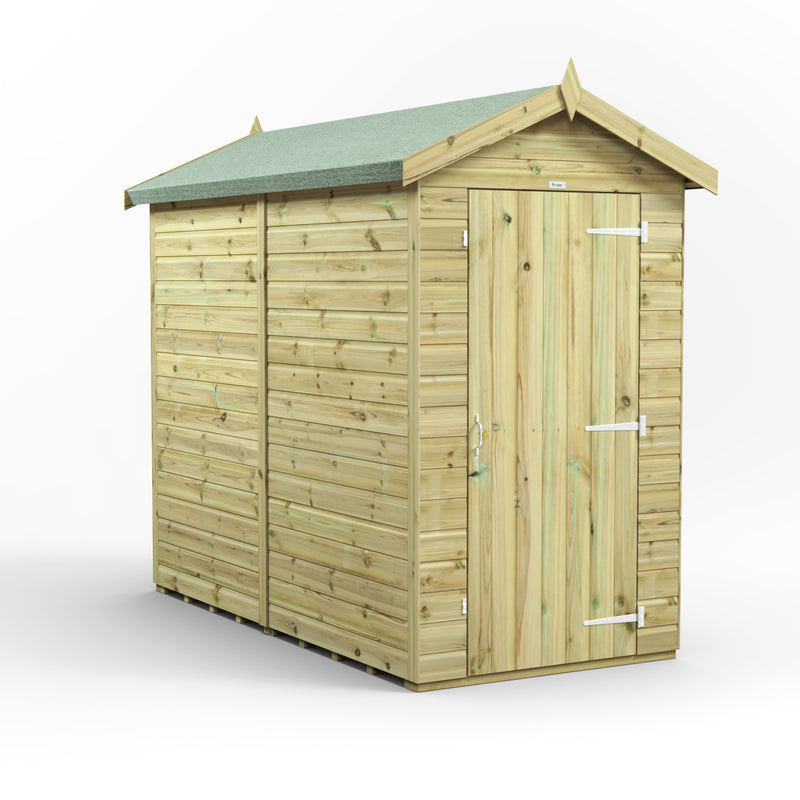 Fast Delivery Power Premium Windowless Shiplap Apex Shed