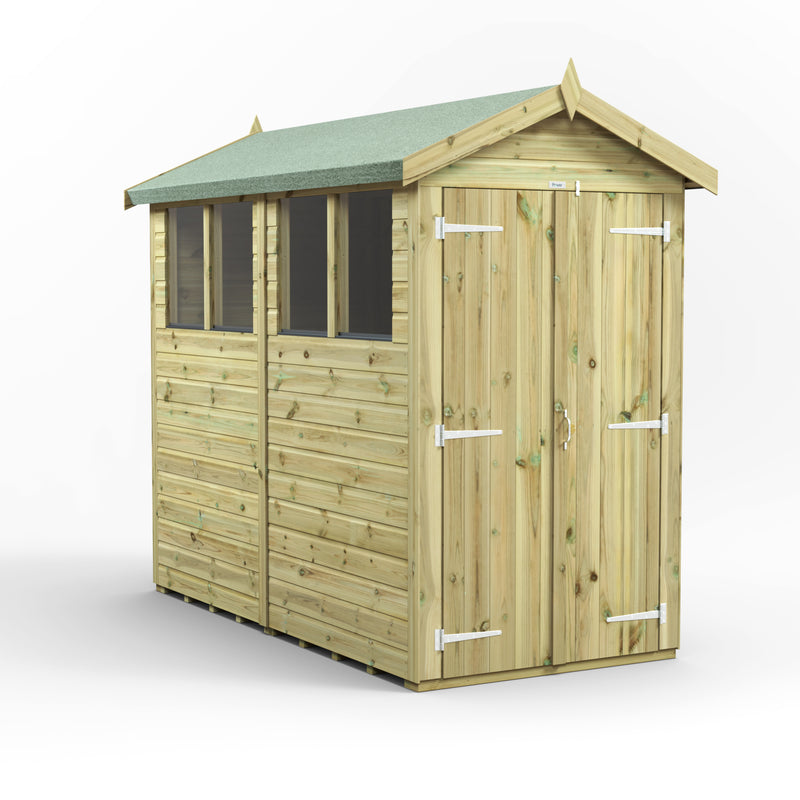 Extras | Double Door Option | Fast Delivery Power Premium Shiplap Apex Shed