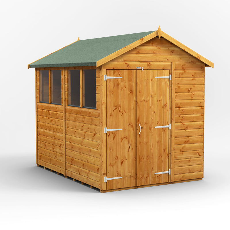 Extras | Double Door Option | Fast Delivery Power Premium Shiplap Apex Shed