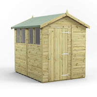 Fast Delivery Power Premium Shiplap Apex Shed