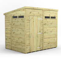 Fast Delivery Purewell Power Premium Security Shiplap Pent Shed