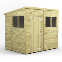 Fast Delivery Power Premium Shiplap Pent Shed