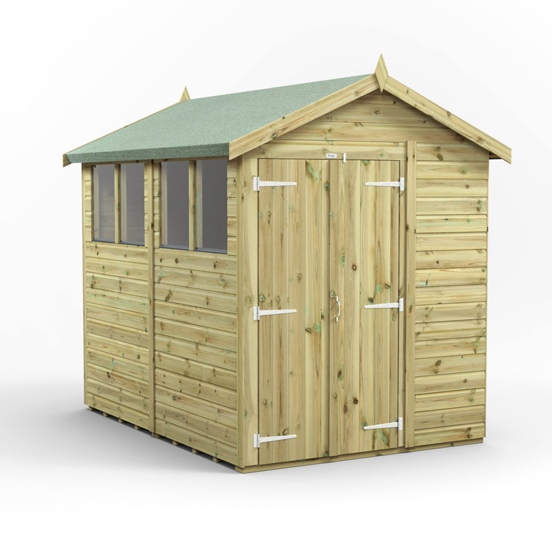 Extras | Double Door Option | Fast Delivery Power Premium Shiplap Apex Shed