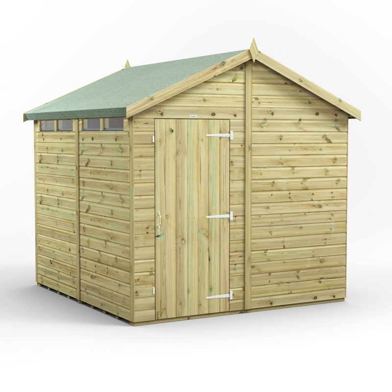 Fast Delivery Purewell Power Premium Security Shiplap Apex Shed