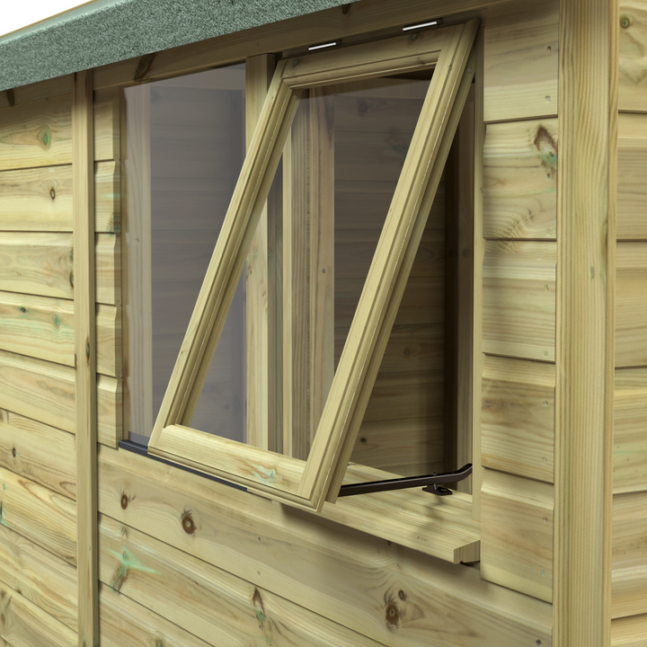 Extra | Premium opening window Kit | Fast Delivery Power Premium Shiplap Apex Shed