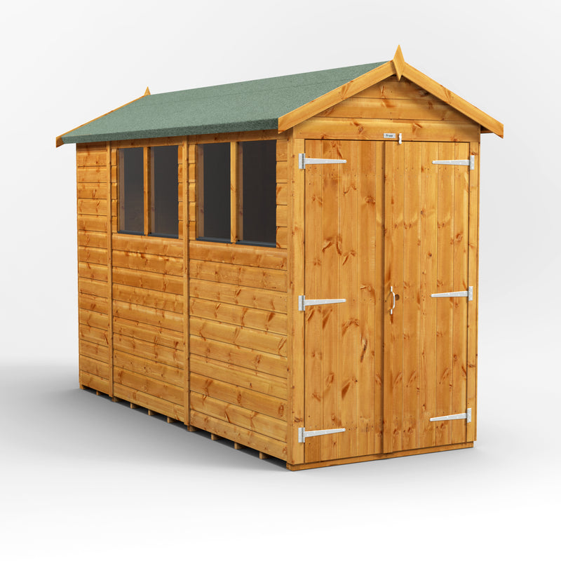 Extras | Double Door Option | Fast Delivery Purewell Power Shiplap Apex Shed