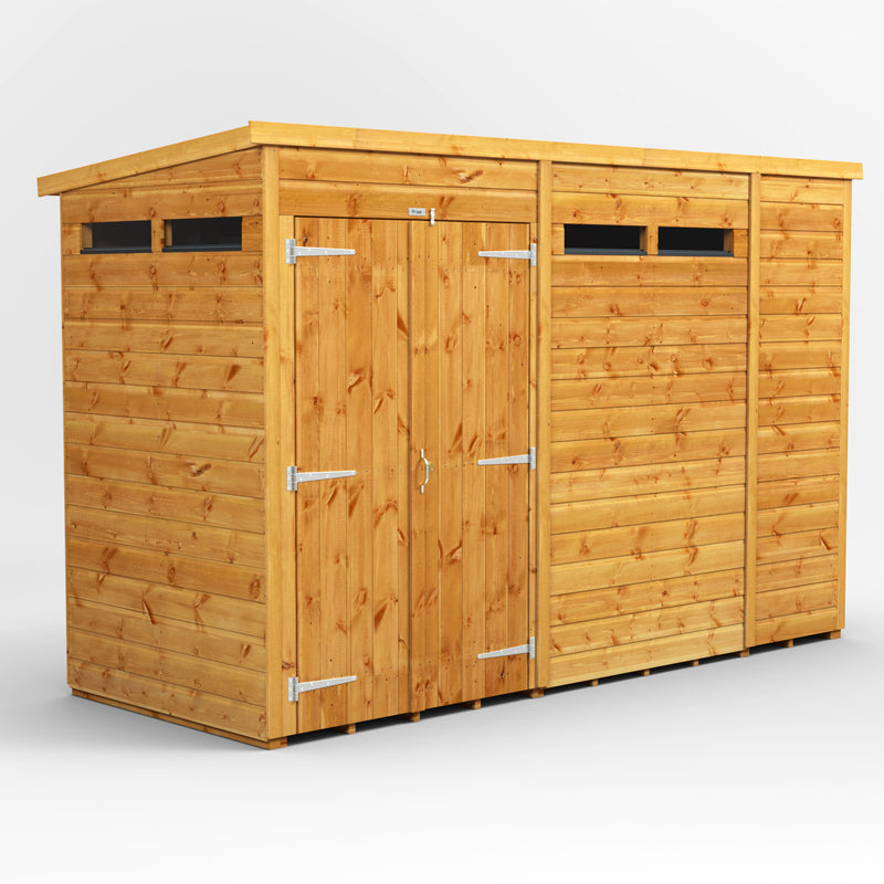 Extras | Double Door Option | Fast Delivery Security Power Pent Shed