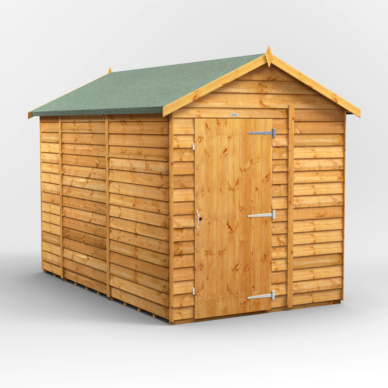 Fast Delivery Windowless Purewell Power Overlap Apex Shed