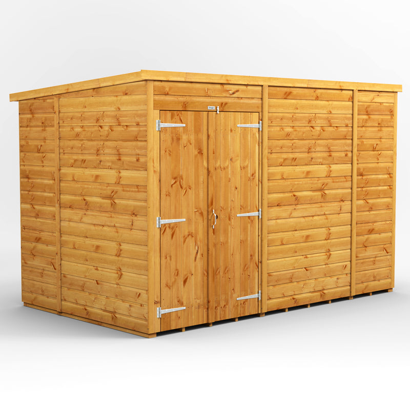 Extras | Double Door Option | Express Windowless Purewell Power Shiplap Pent Shed