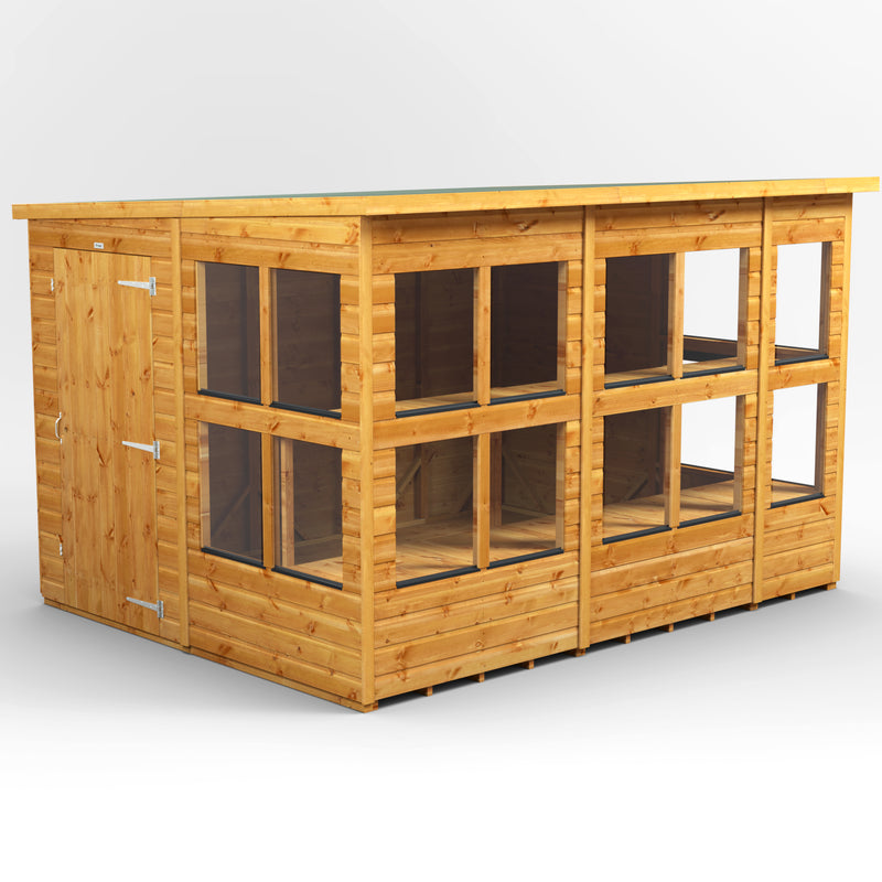 Express Delivery Power Pent Potting Shed