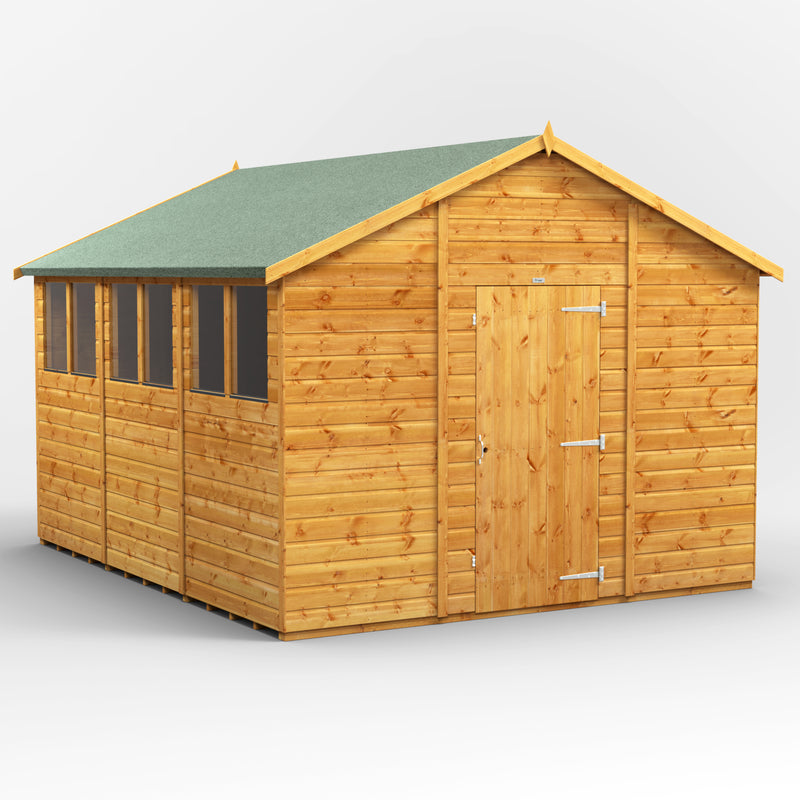 Fast Delivery Purewell Power Shiplap Apex Shed