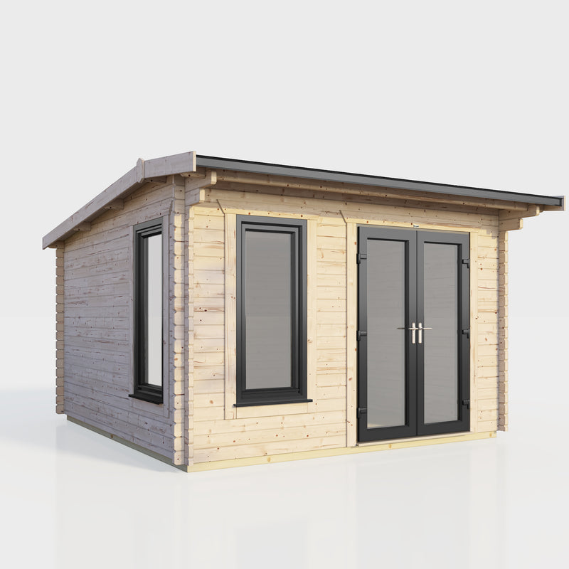 Express Power Offset Apex Log Cabin