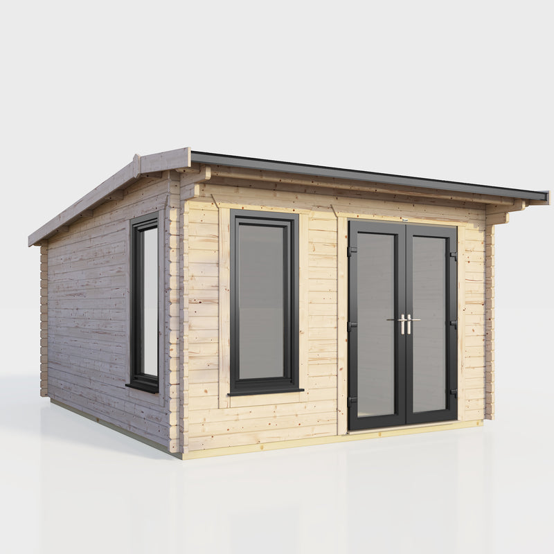 Express Power Offset Apex Log Cabin