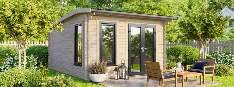 Express Power Offset Apex Log Cabin