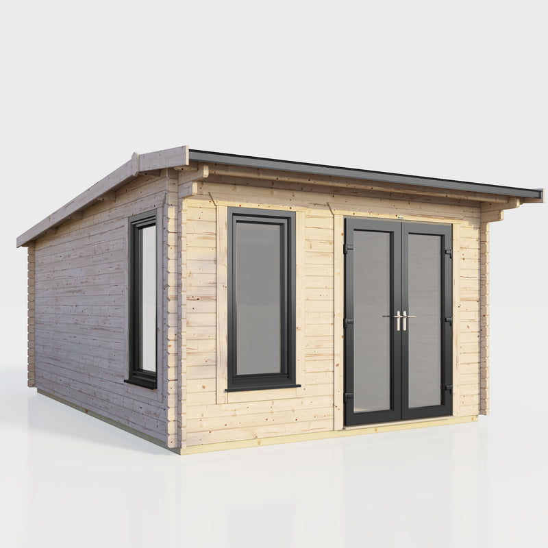Express Power Offset Apex Log Cabin