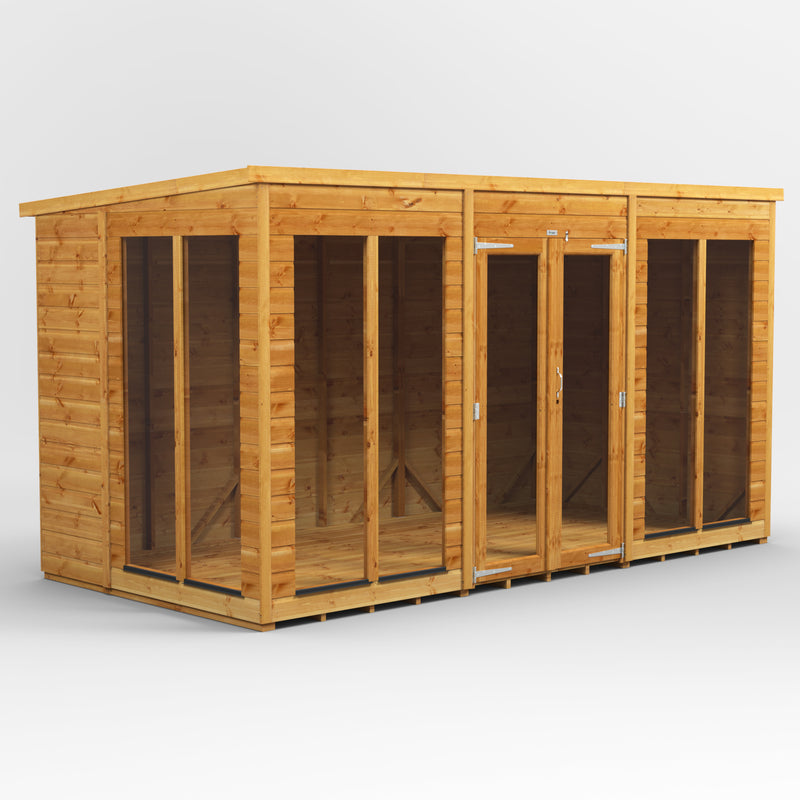Express Purewell Power Pent Summerhouse - Purewell Timber