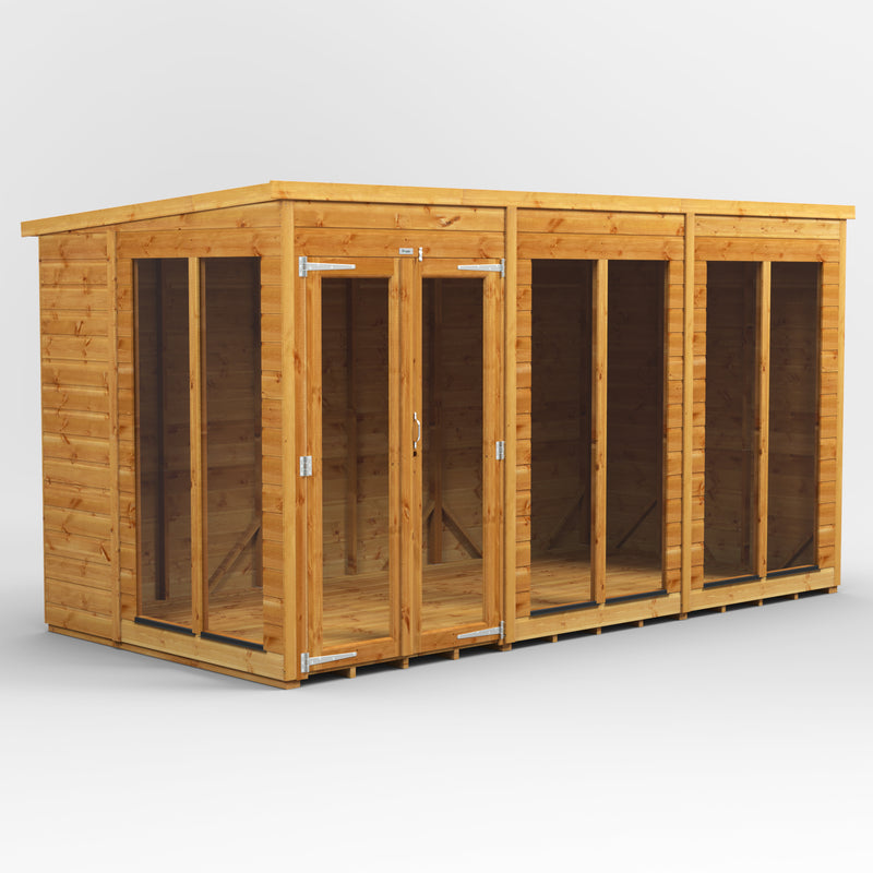Express Purewell Power Pent Summerhouse - Purewell Timber