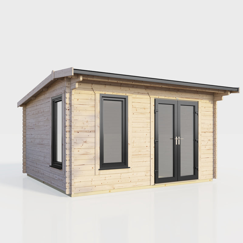Express Power Offset Apex Log Cabin