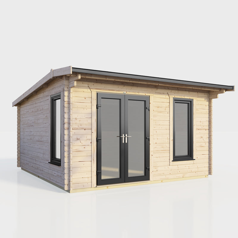 Express Power Offset Apex Log Cabin