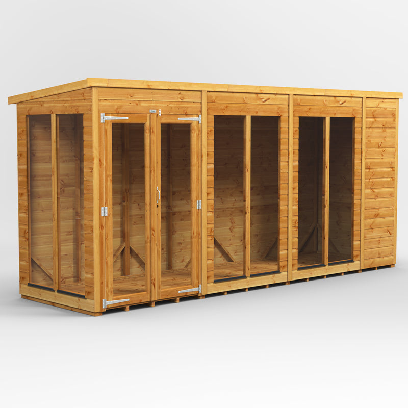 Express Purewell Power Pent Summerhouse - Purewell Timber