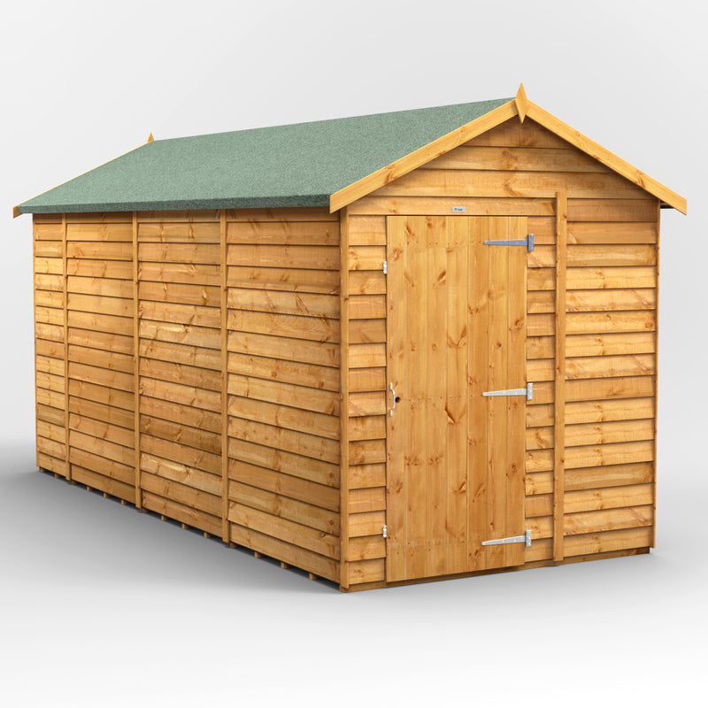 Fast Delivery Windowless Purewell Power Overlap Apex Shed