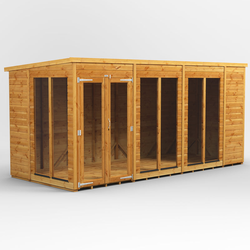 Express Purewell Power Pent Summerhouse - Purewell Timber