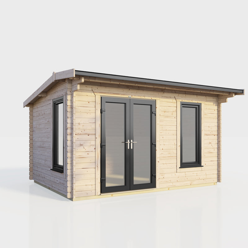 Express Power Offset Apex Log Cabin