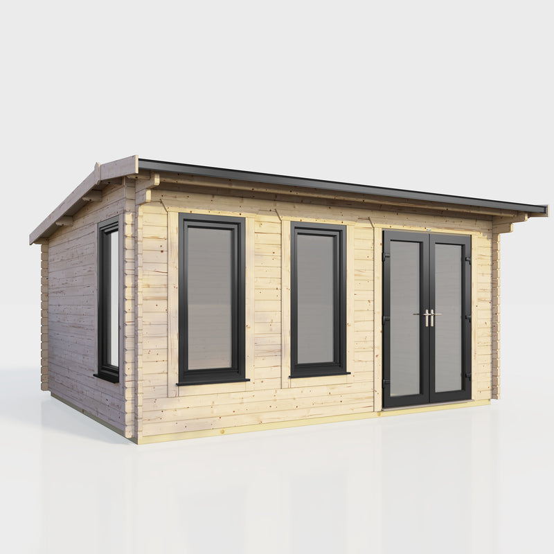 16x10 WWDD OFFSET APEX 44mm LOG CABIN