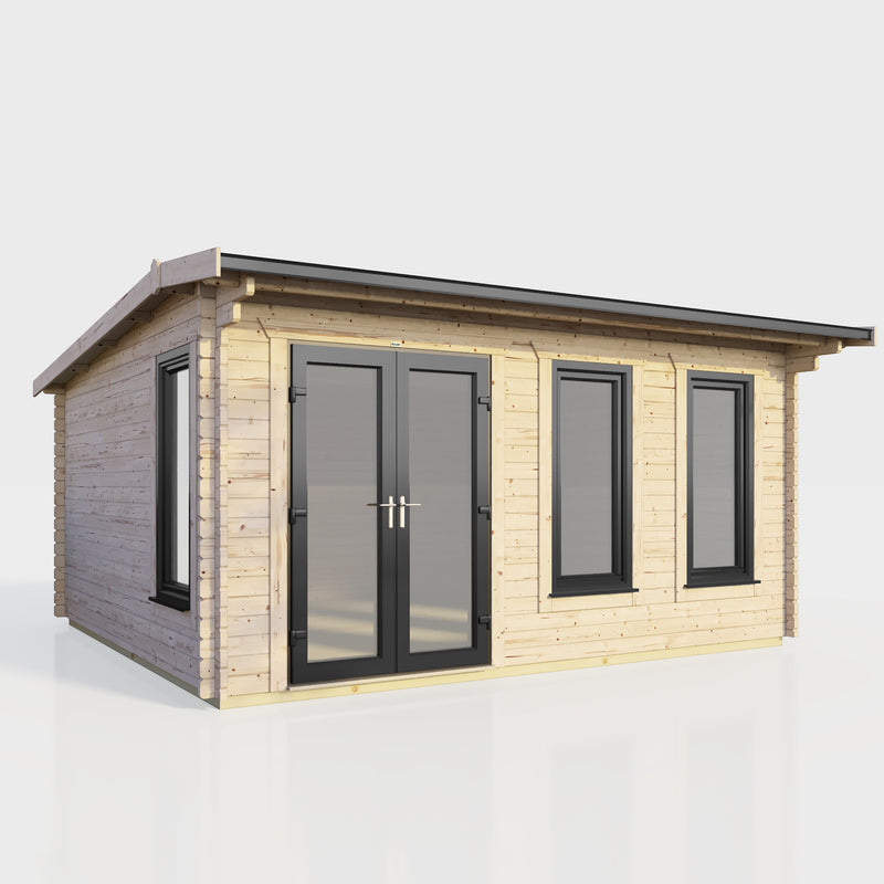Express Power Offset Apex Log Cabin