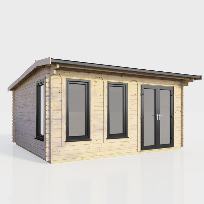 16x12 WWDD OFFSET APEX 44mm LOG CABIN