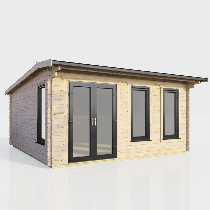 Express Power Offset Apex Log Cabin