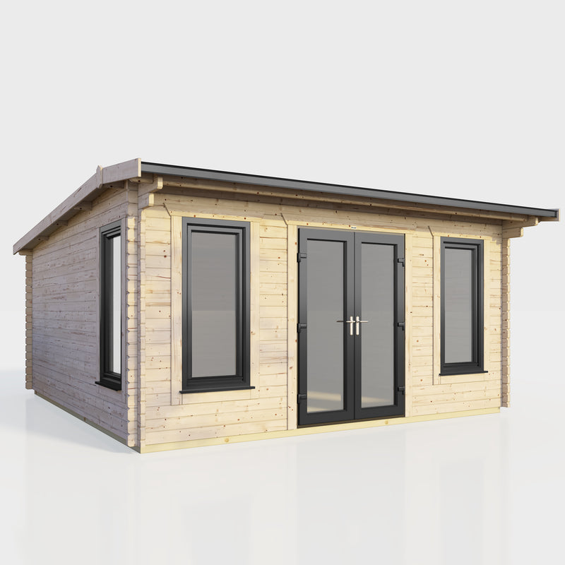 Express Power Offset Apex Log Cabin