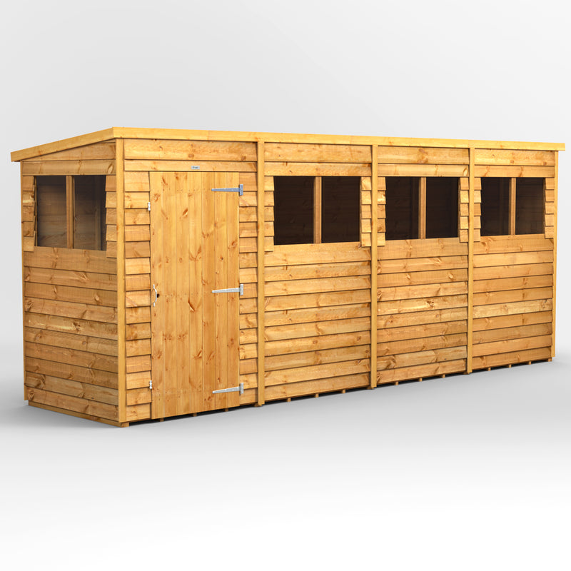 Fast Delivery Purewell Power Overlap Pent Shed