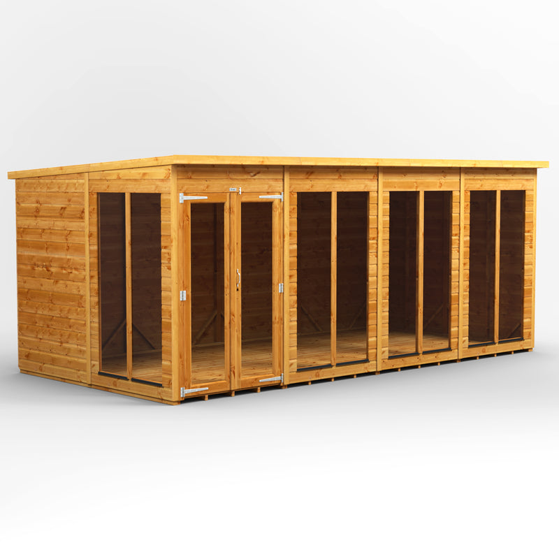 Express Purewell Power Pent Summerhouse