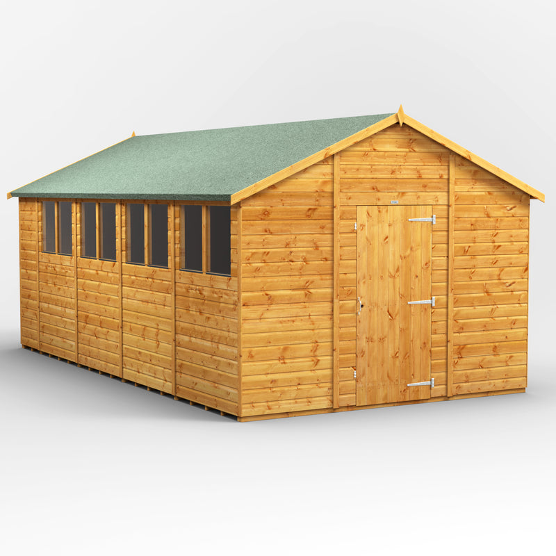 Fast Delivery Purewell Power Shiplap Apex Shed