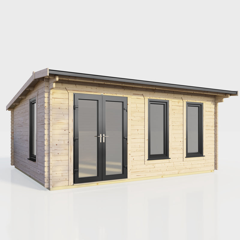 Express Power Offset Apex Log Cabin