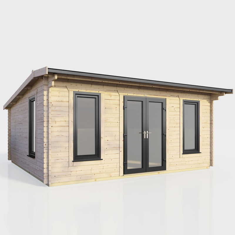 Express Power Offset Apex Log Cabin