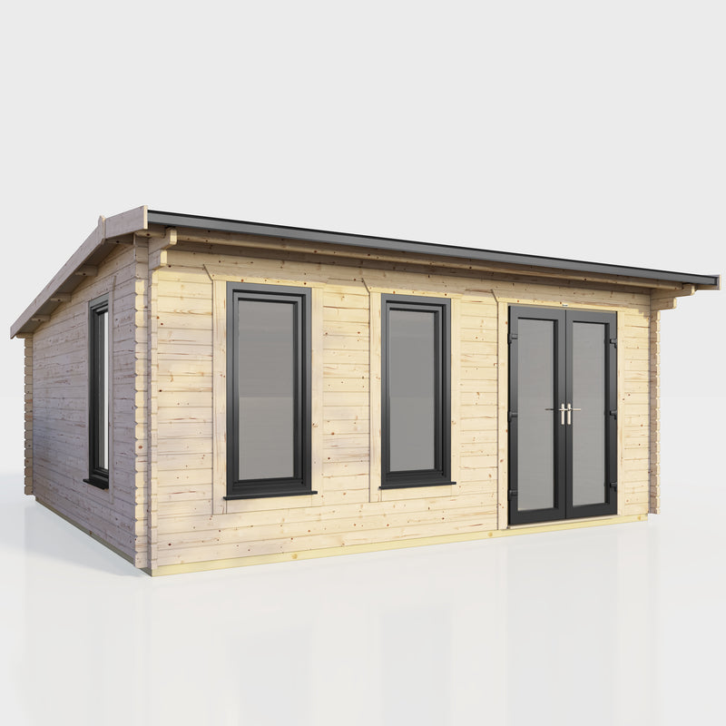 Express Power Offset Apex Log Cabin