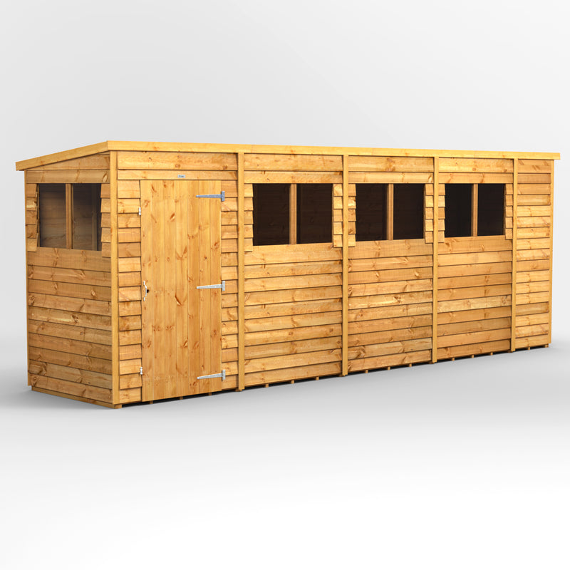 Fast Delivery Purewell Power Overlap Pent Shed