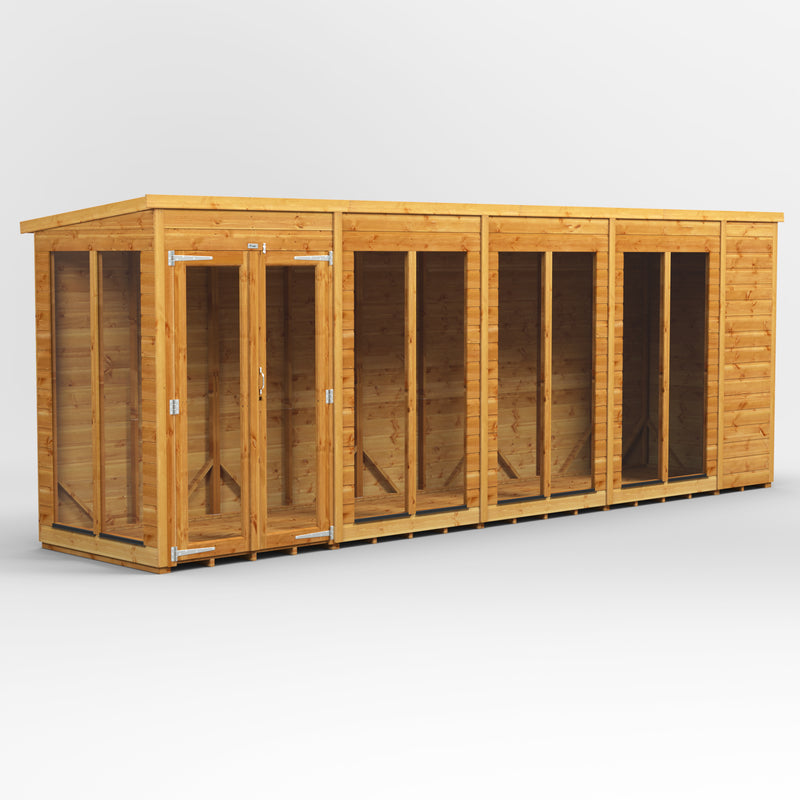 Express Purewell Power Pent Summerhouse - Purewell Timber