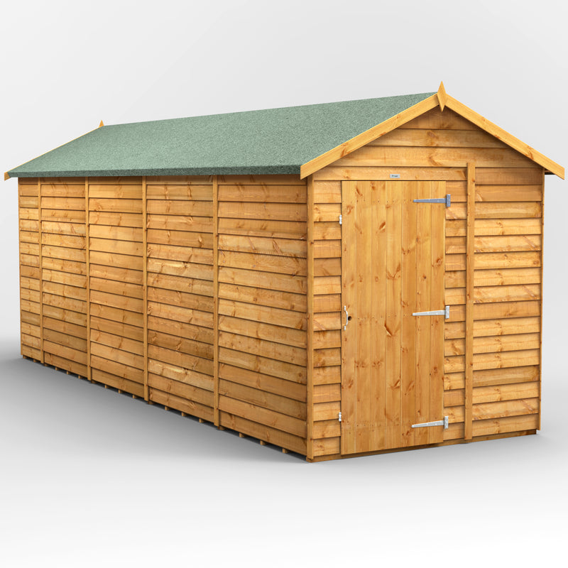 Fast Delivery Windowless Purewell Power Overlap Apex Shed