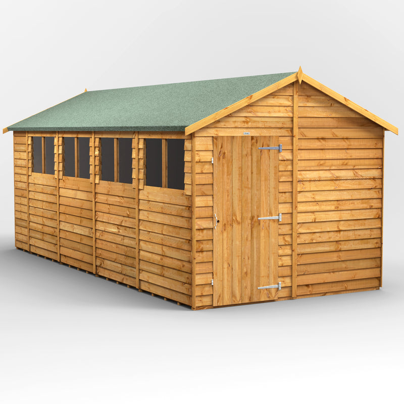 Fast Delivery Purewell Power Overlap Apex Shed