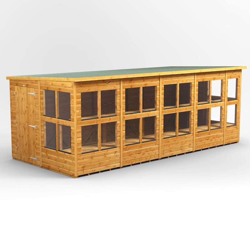 Express Delivery Power Pent Potting Shed