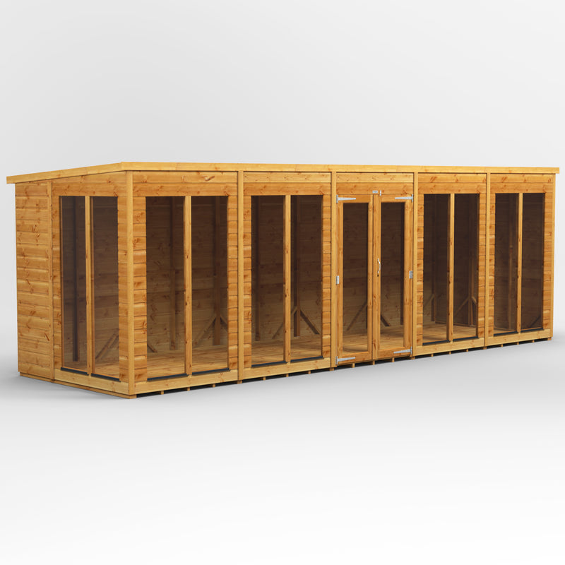 Express Purewell Power Pent Summerhouse - Purewell Timber
